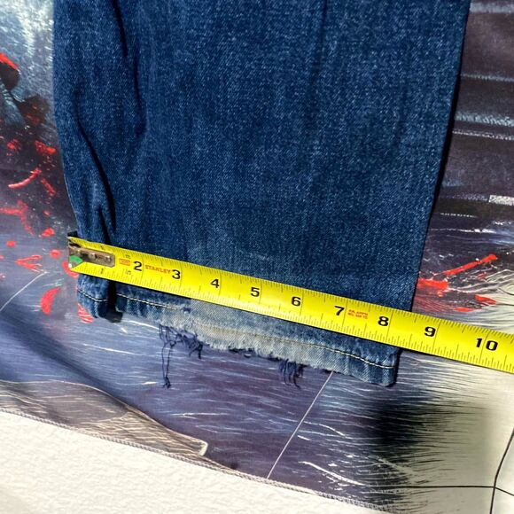 Levi's 515 Nouveau Bootcut Jeans Women's 10 Blue Cotton Denim Low Rise Faded - Picture 7 of 7